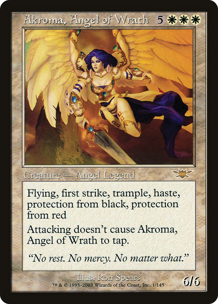 Akroma, Angel of Wrath [Legions]-1