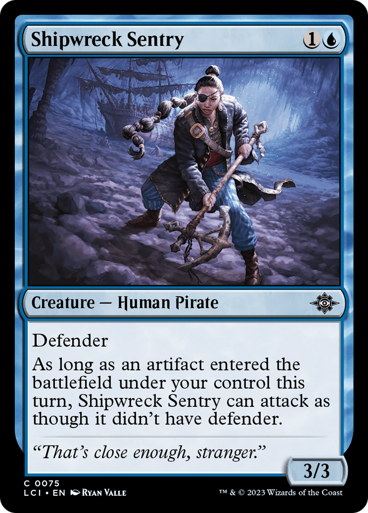 Shipwreck Sentry [The Lost Caverns of Ixalan]-1