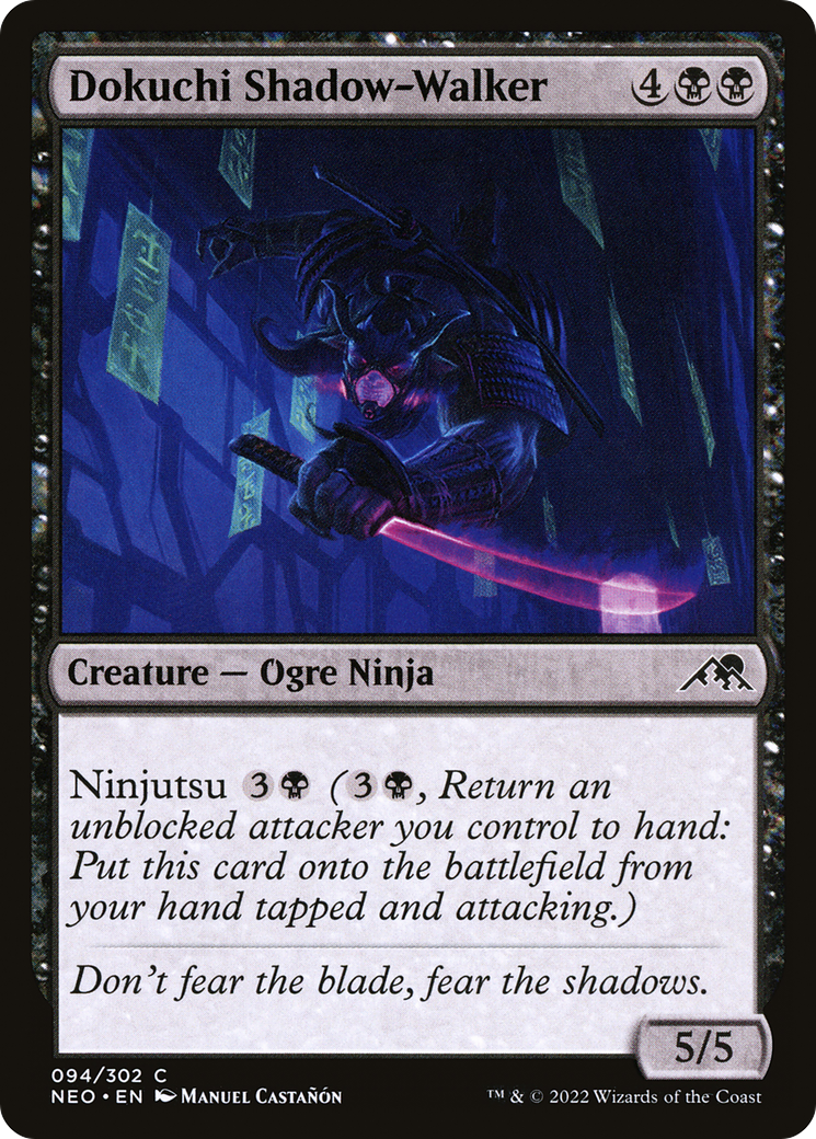 Dokuchi Shadow-Walker [Kamigawa: Neon Dynasty]-1