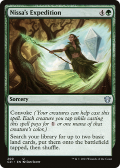 Nissa's Expedition [Commander 2021]-1