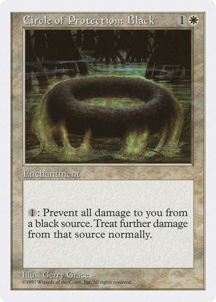 Circle of Protection: Black [Fifth Edition]-1