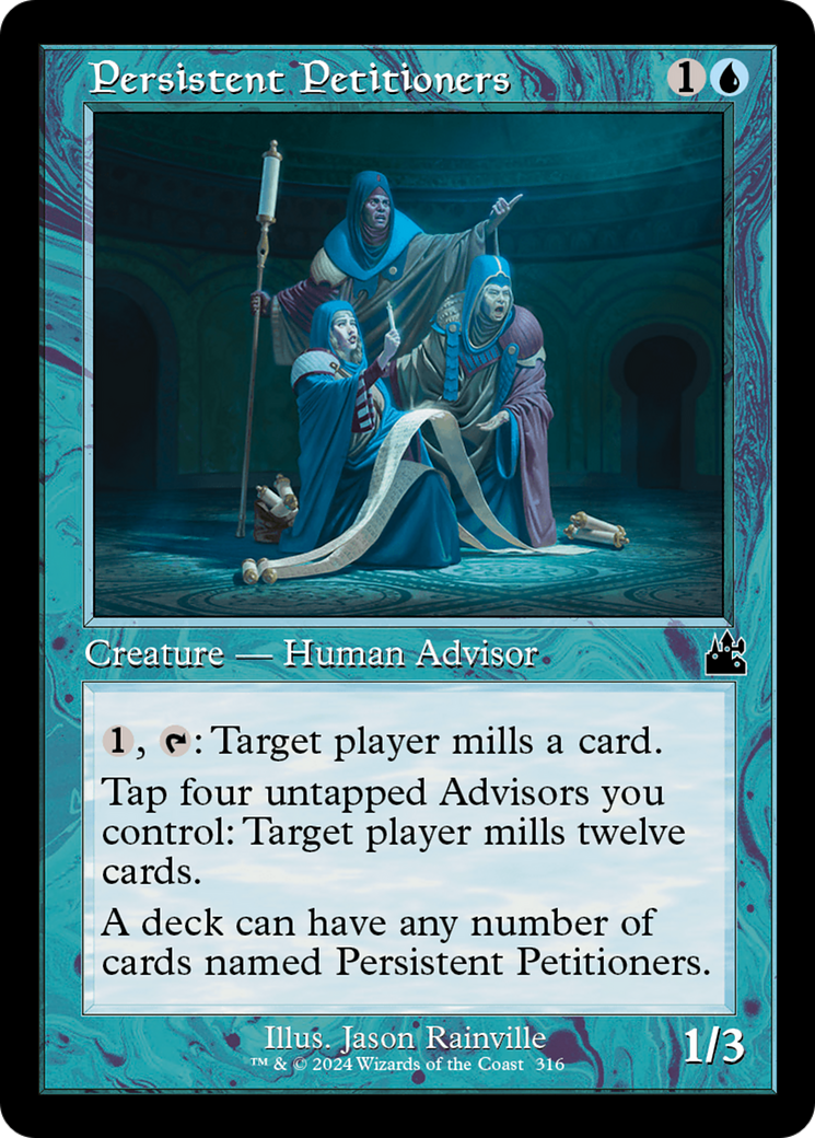 Persistent Petitioners (Retro Frame) [Ravnica Remastered]-1