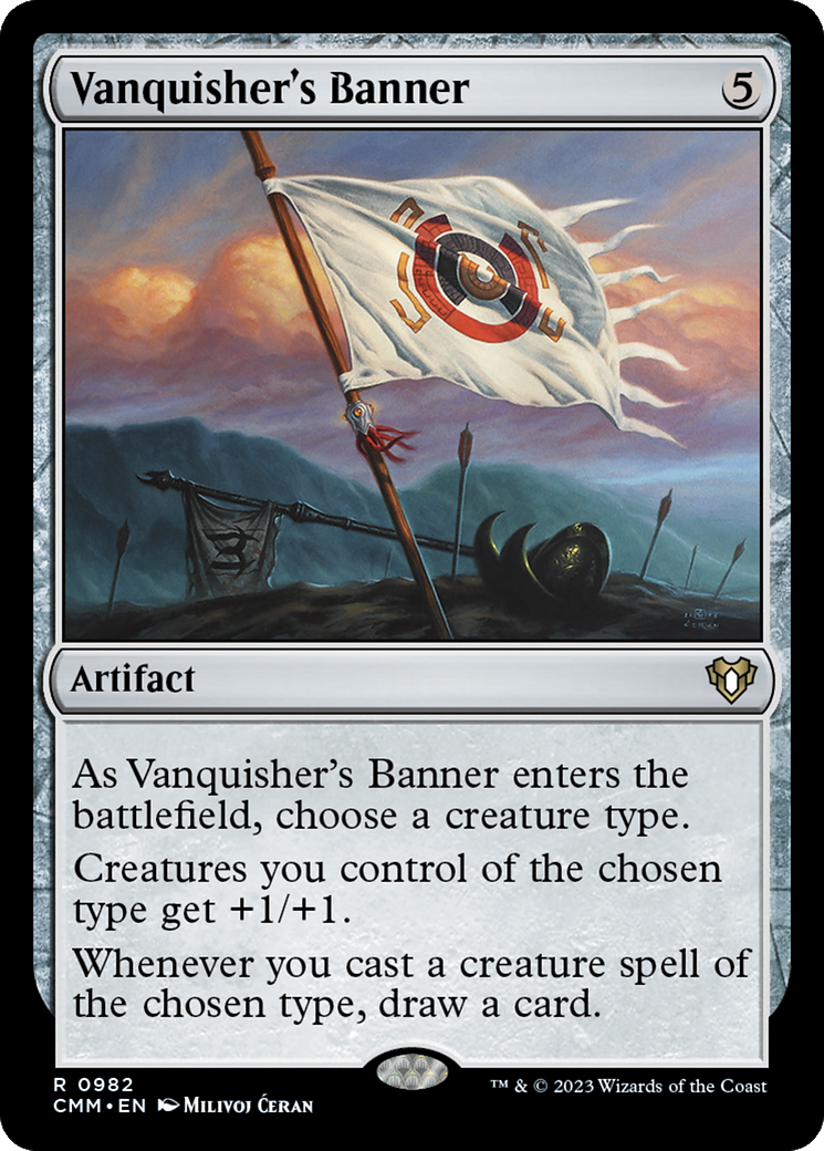 Vanquisher's Banner (CMM-982) - Commander Masters-1