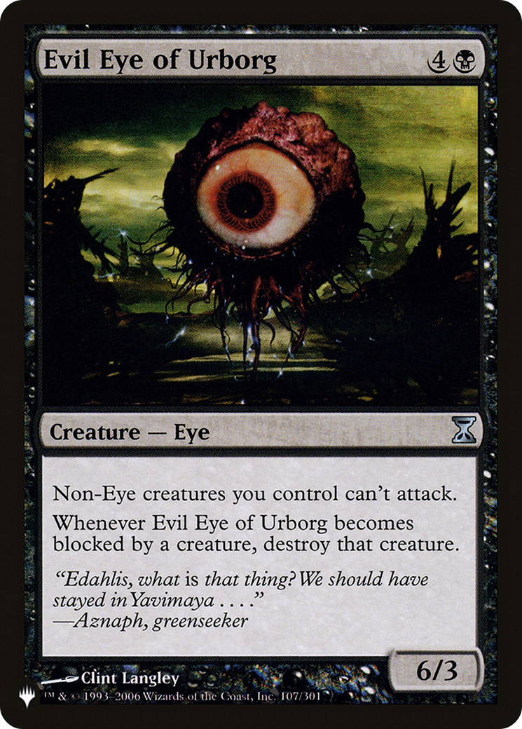 Evil Eye of Urborg [The List]-1