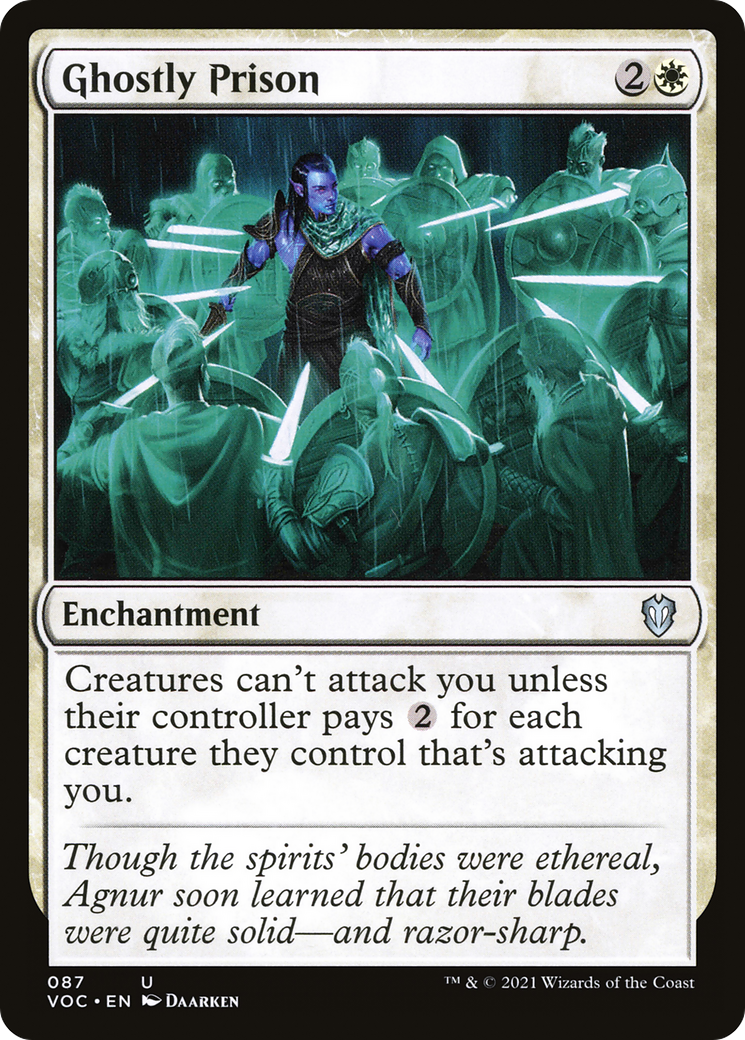 Ghostly Prison [Innistrad: Crimson Vow Commander]-1