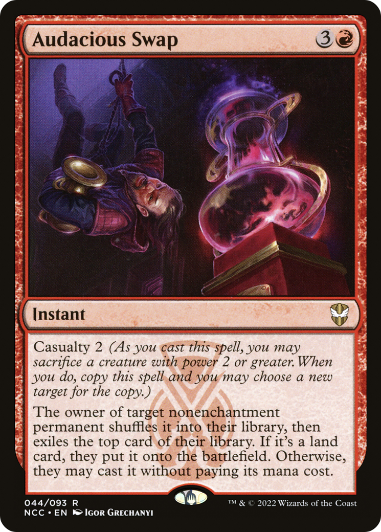 Audacious Swap [Streets of New Capenna Commander]-1