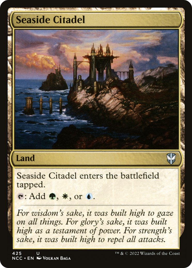 Seaside Citadel [Streets of New Capenna Commander]-1