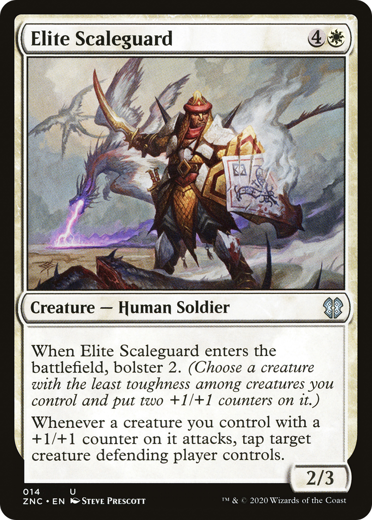 Elite Scaleguard [Zendikar Rising Commander]-1