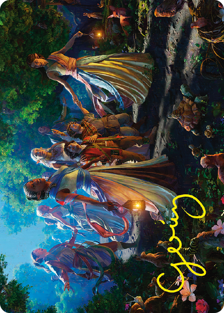 Realm Seekers // Realm Seekers (ALTR-074) - Tales of Middle-earth Art Series (Borderless) Foil-3