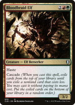 Bloodbraid Elf [Commander Legends: Battle for Baldur's Gate]-1