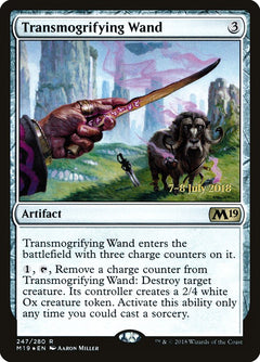 Transmogrifying Wand [Core Set 2019 Prerelease Promos]-1