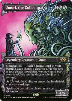 Umori, the Collector (MUL-062) - Multiverse Legends: (Showcase) (Borderless) Foil-1