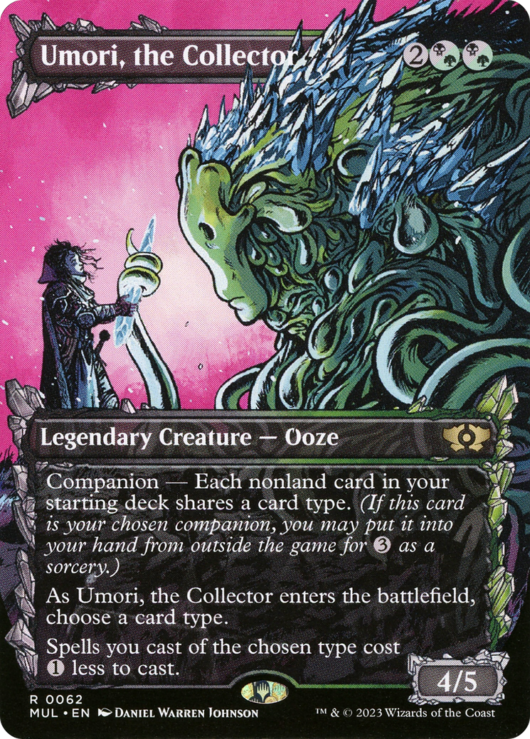 Umori, the Collector (MUL-062) - Multiverse Legends: (Showcase) (Borderless) Foil-1