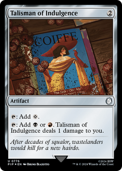 Talisman of Indulgence (Surge Foil) [Fallout]-1