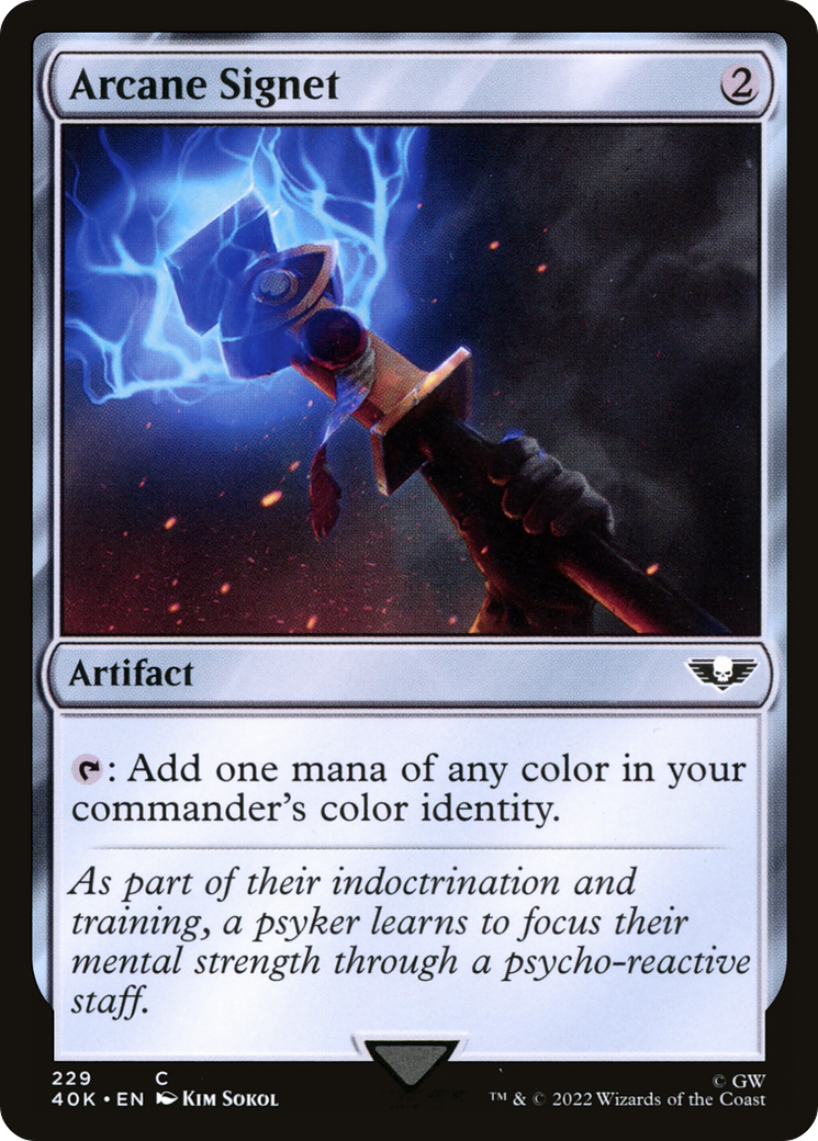 Arcane Signet (229) [Warhammer 40,000]-1