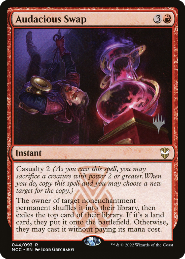 Audacious Swap (Promo Pack) [Streets of New Capenna Commander Promos]-1