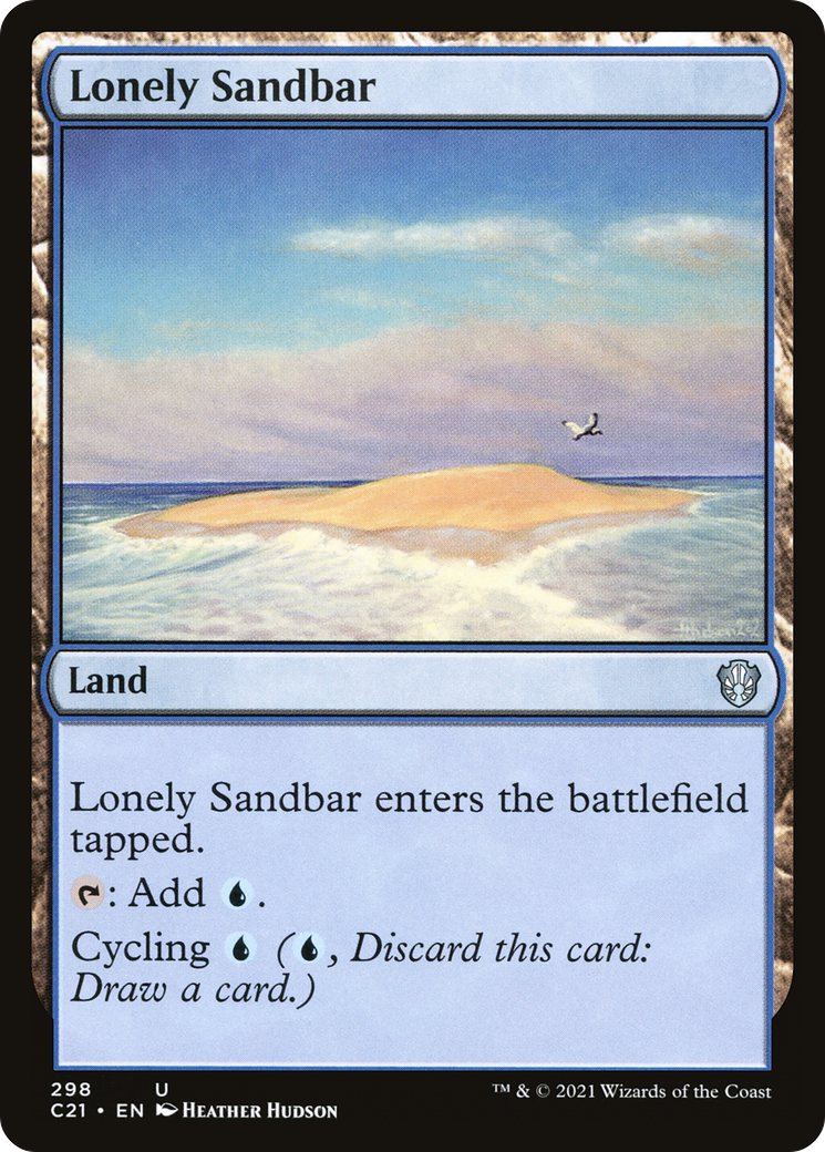 Lonely Sandbar [Commander 2021]-1