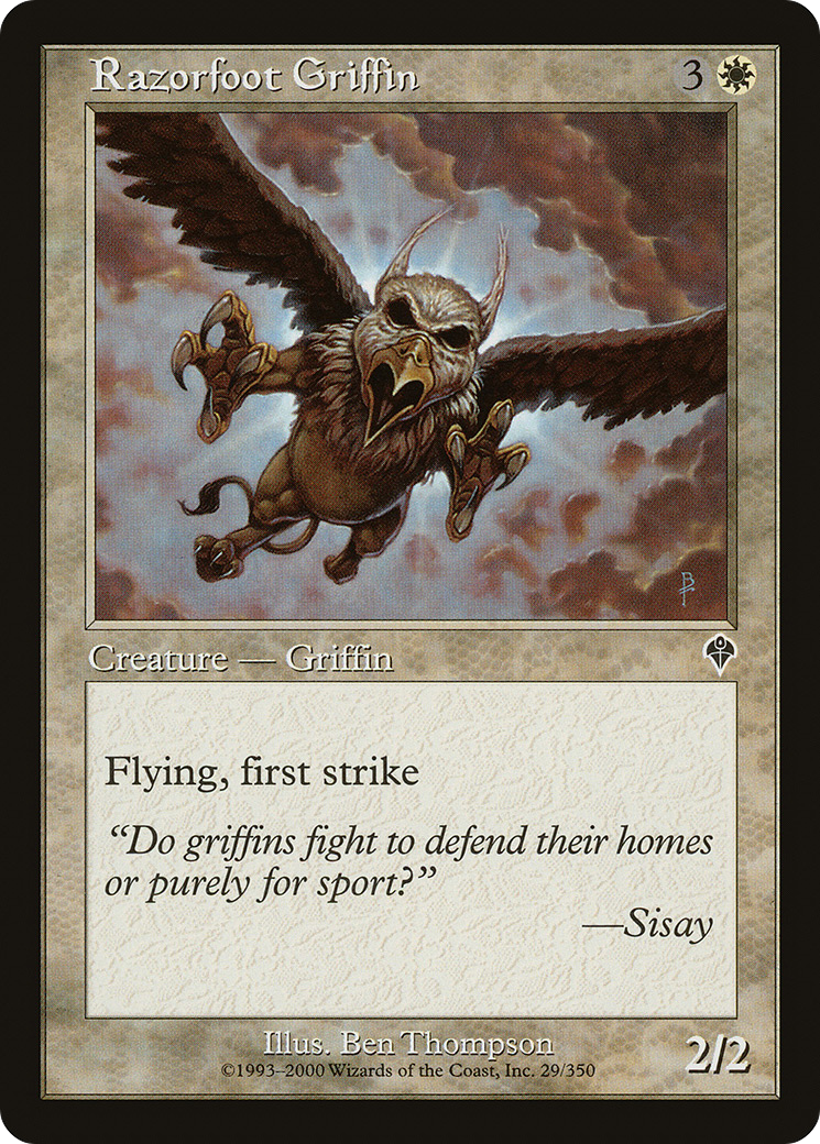 Razorfoot Griffin [Invasion]-1