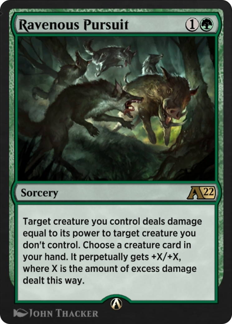 Ravenous Pursuit (Y22-054) - Alchemy: Innistrad-1