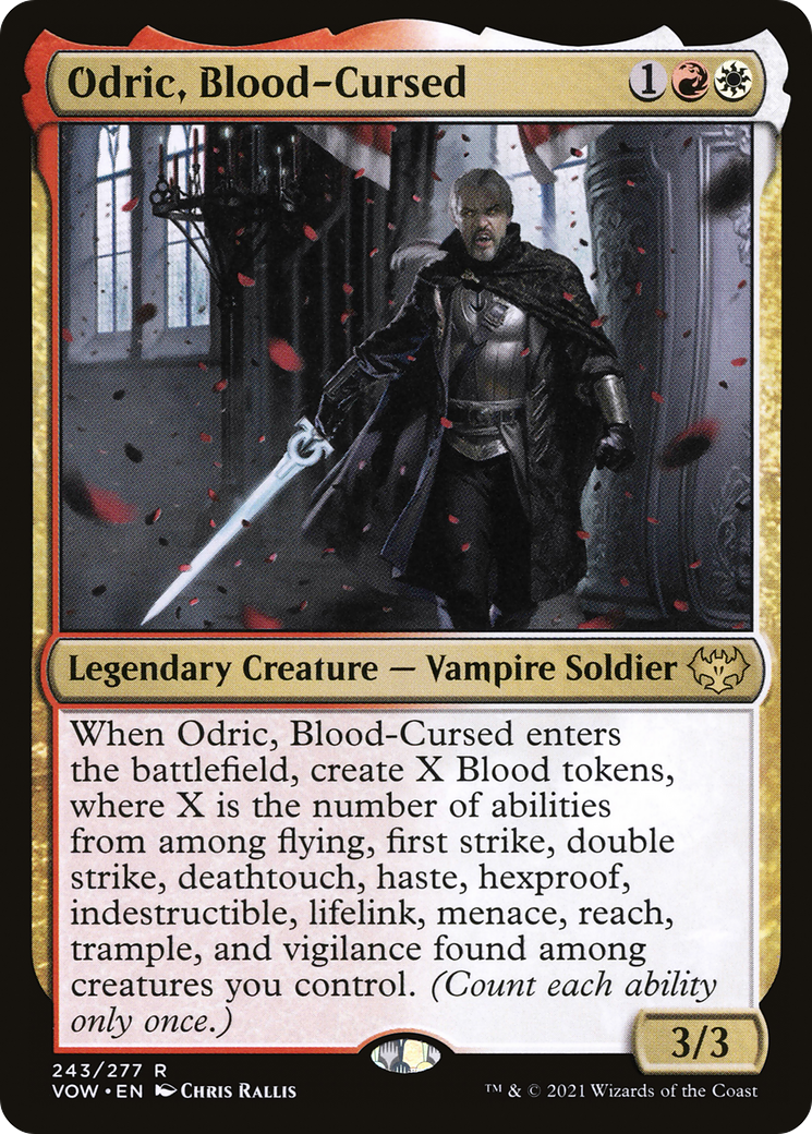 Odric, Blood-Cursed [Innistrad: Crimson Vow]-1