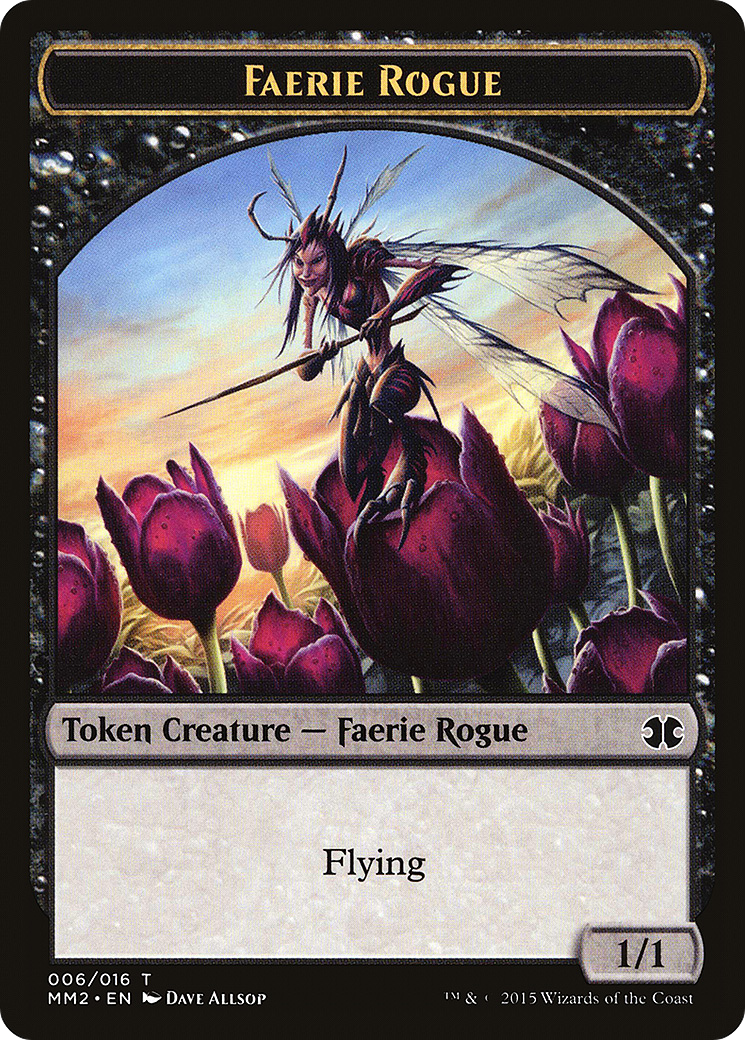 Faerie Rogue Token [Modern Masters 2015 Tokens]-1