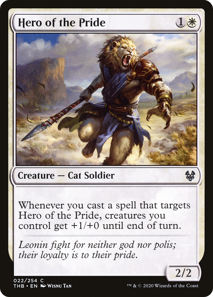 Hero of the Pride [Theros Beyond Death]-1