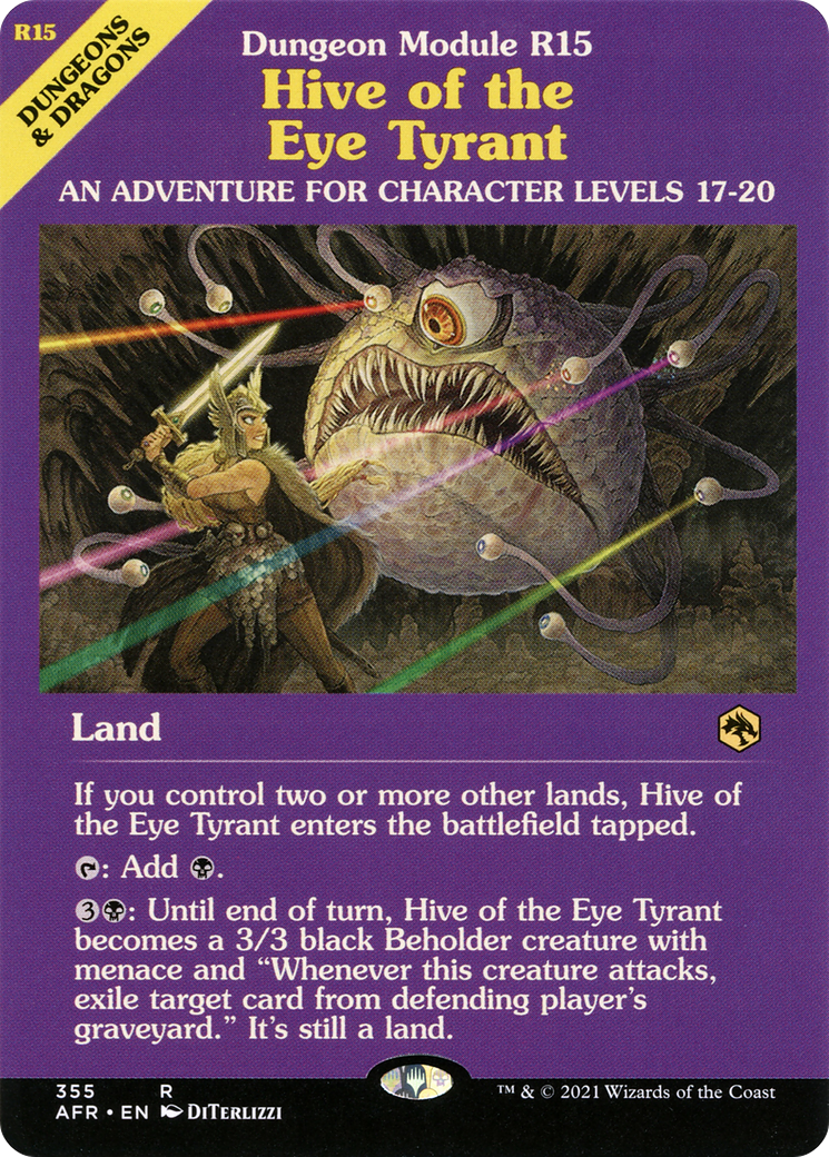Hive of the Eye Tyrant (Dungeon Module) [Dungeons & Dragons: Adventures in the Forgotten Realms]-1