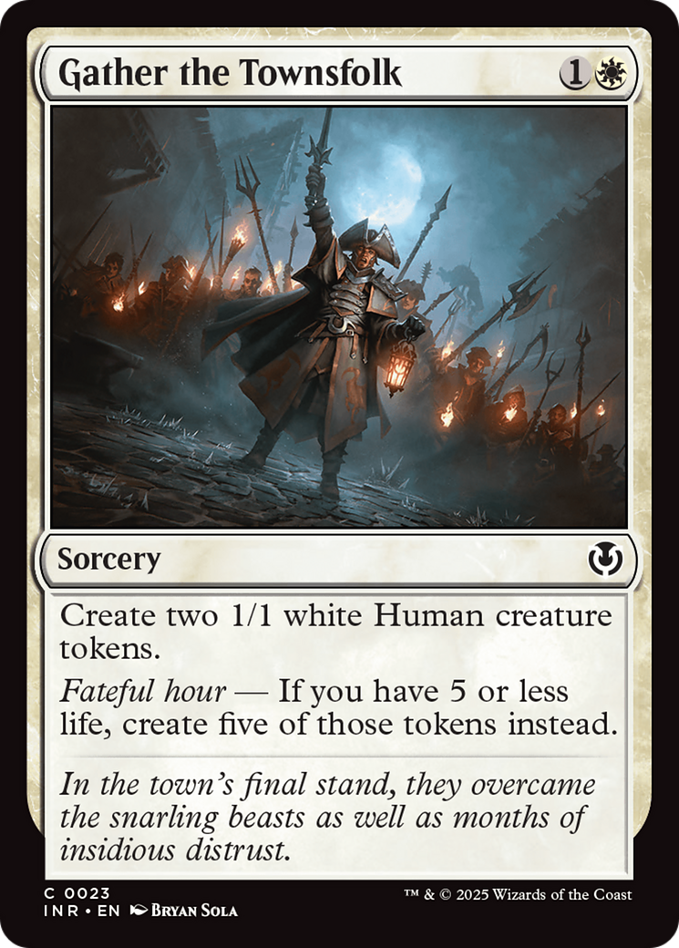 Gather the Townsfolk [Innistrad Remastered]-1