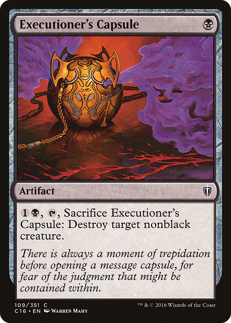 Executioner's Capsule [Commander 2016]-1