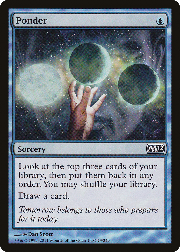 Ponder [Magic 2012]-1