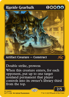 Riptide Gearhulk (First-Place Foil) [Aetherdrift]-1