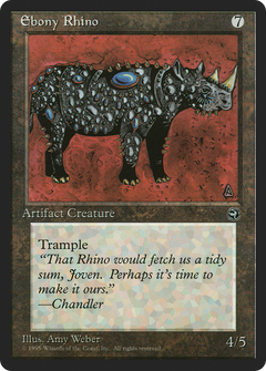 Ebony Rhino [Homelands]-1