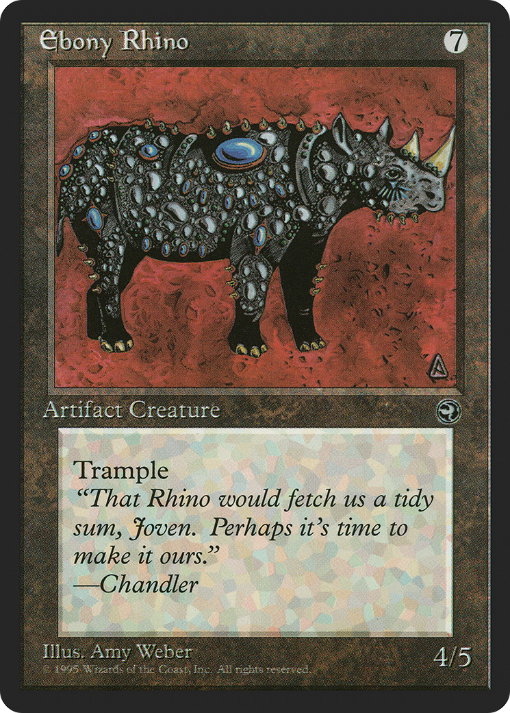 Ebony Rhino [Homelands]-1