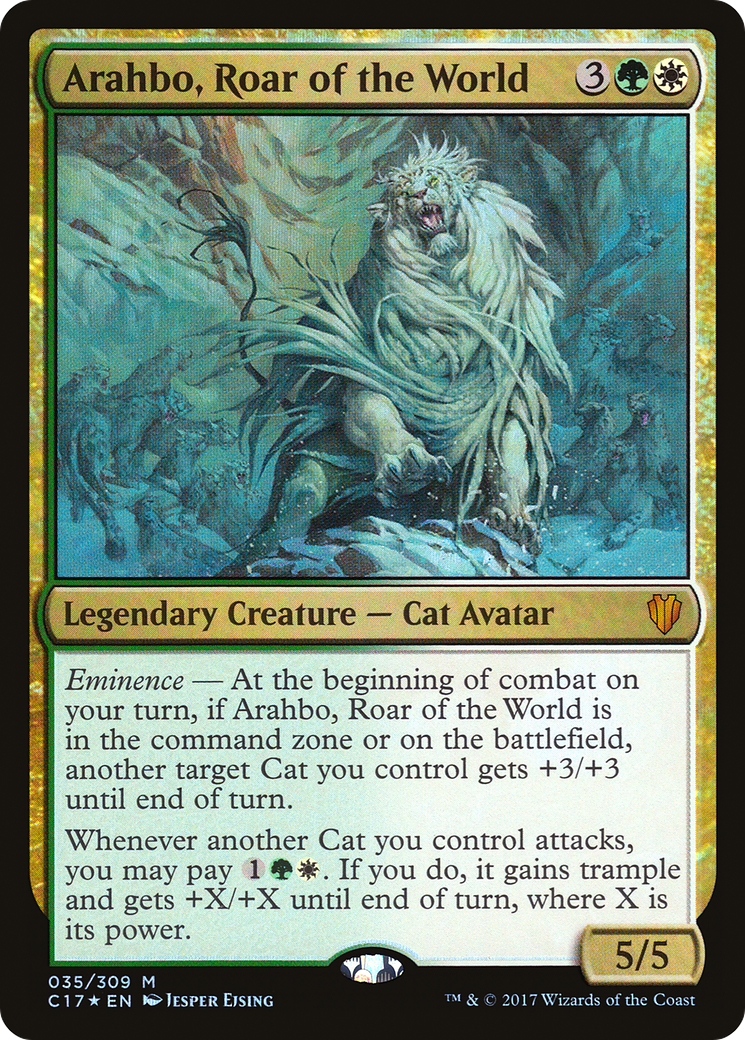 Arahbo, Roar of the World [Commander 2017]-1