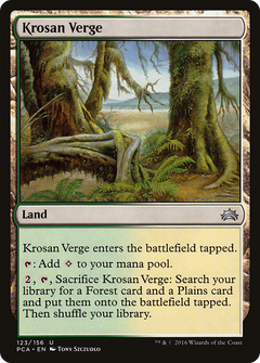 Krosan Verge [Planechase Anthology]-1