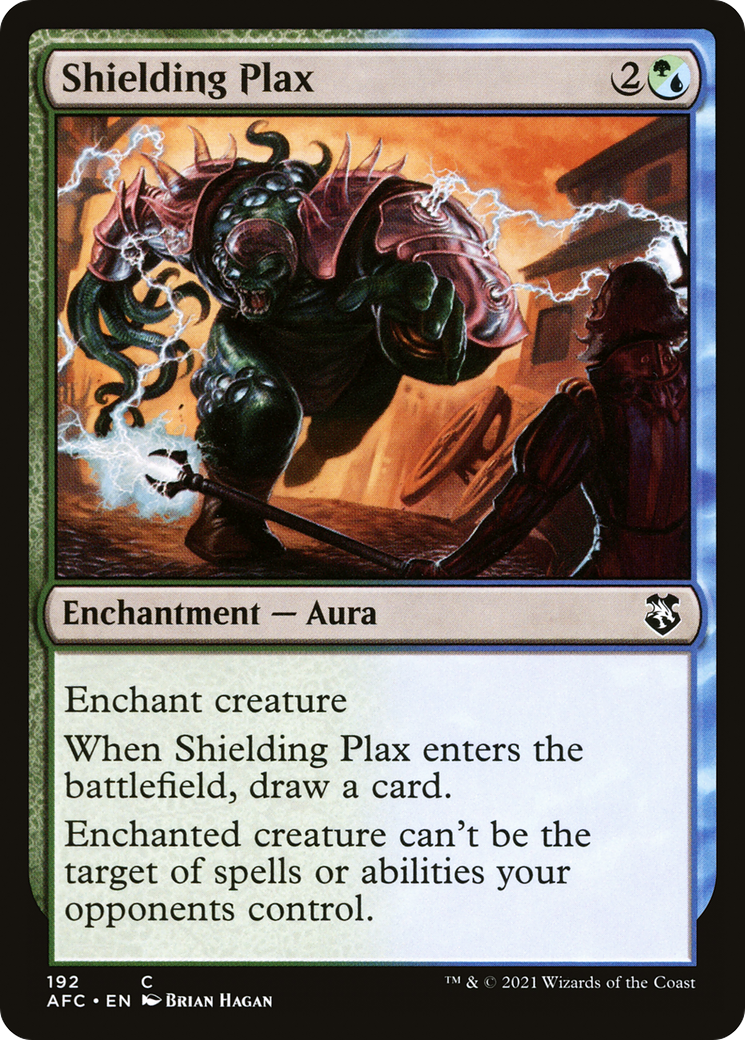 Shielding Plax [Dungeons & Dragons: Adventures in the Forgotten Realms Commander]-1