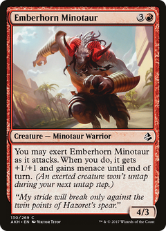 Emberhorn Minotaur [Amonkhet]-1