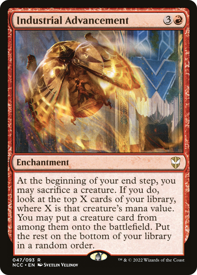 Industrial Advancement [Streets of New Capenna Commander]-1