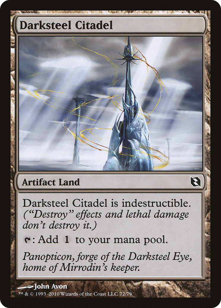 Darksteel Citadel [Duel Decks: Elspeth vs. Tezzeret]-1