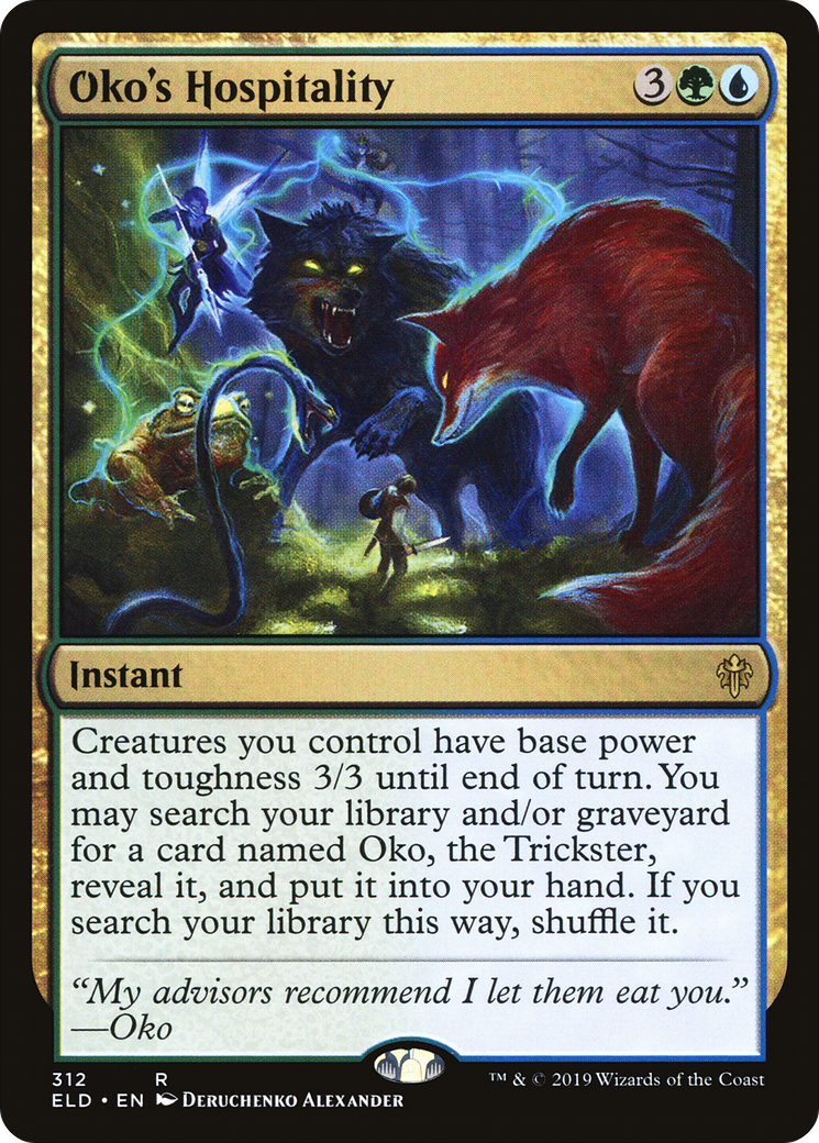 Oko's Hospitality [Throne of Eldraine]-1