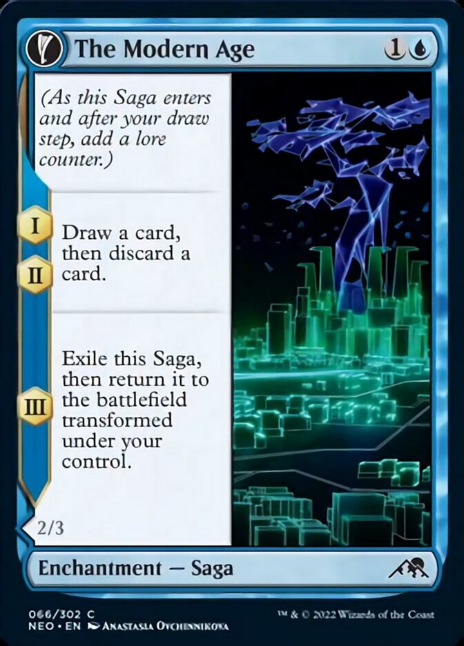 The Modern Age // Vector Glider [Kamigawa: Neon Dynasty]-1