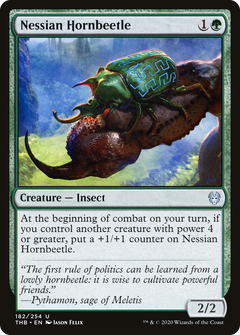 Nessian Hornbeetle [Theros Beyond Death]-1