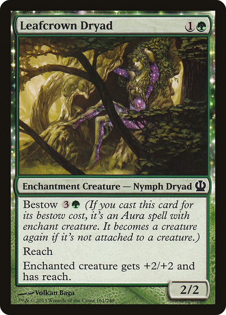 Leafcrown Dryad [Theros]-1