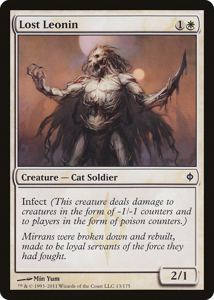 Lost Leonin [New Phyrexia]-1