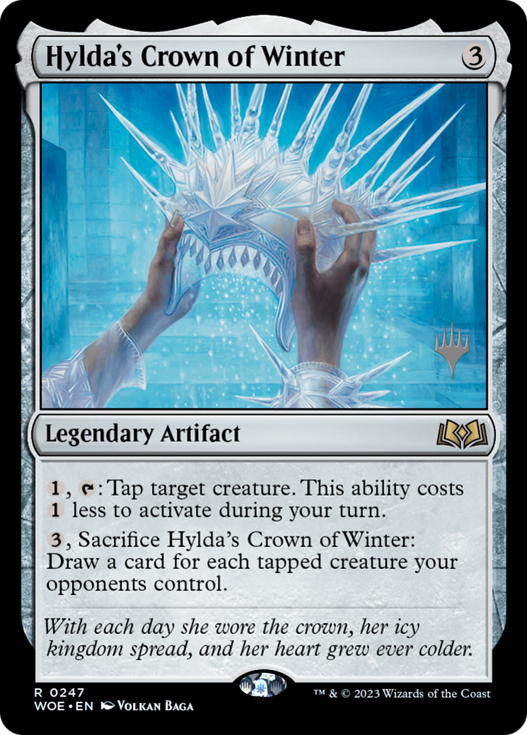 Hylda's Crown of Winter (Promo Pack) [Wilds of Eldraine Promos]-1