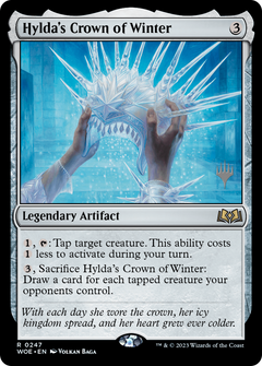 Hylda's Crown of Winter (Promo Pack) [Wilds of Eldraine Promos]-1