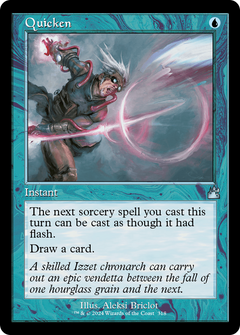 Quicken (Retro Frame) [Ravnica Remastered]-1