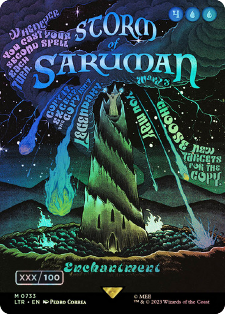 Storm of Saruman (Borderless Poster) (Serialized) [The Lord of the Rings: Tales of Middle-Earth]-1
