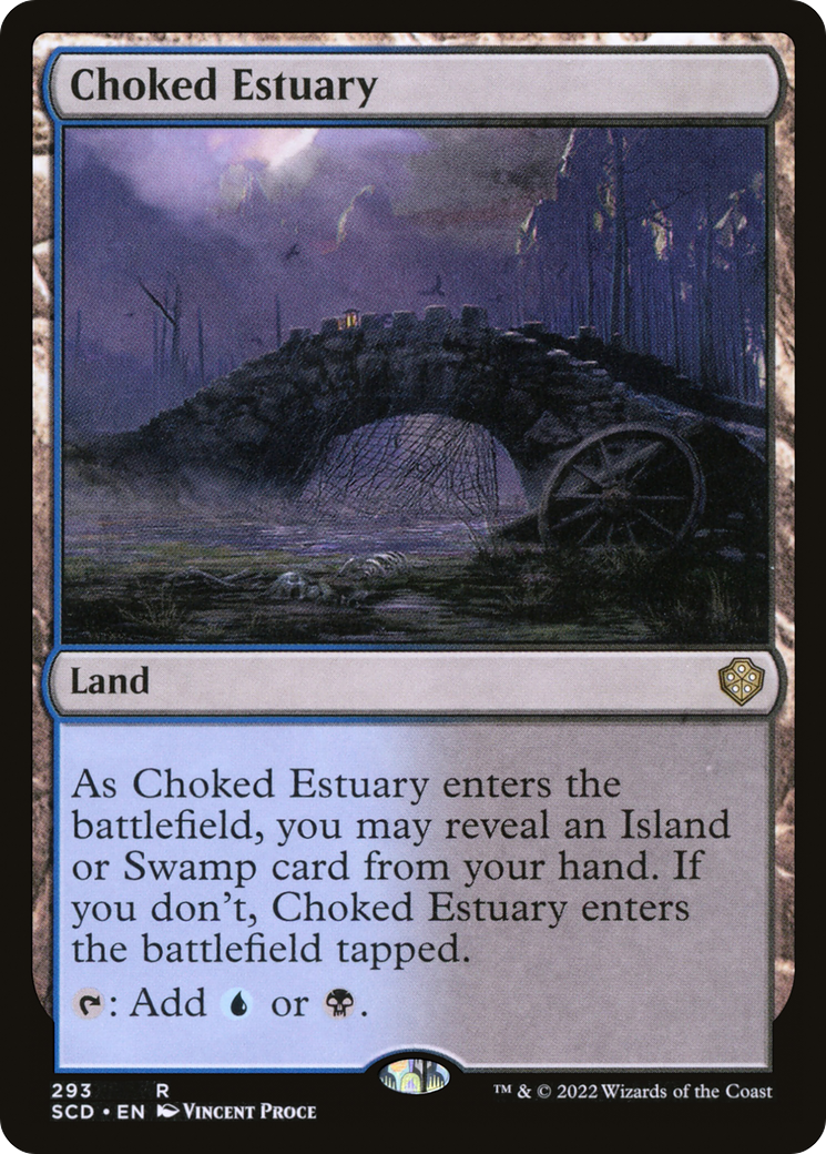 Choked Estuary [Starter Commander Decks]-1