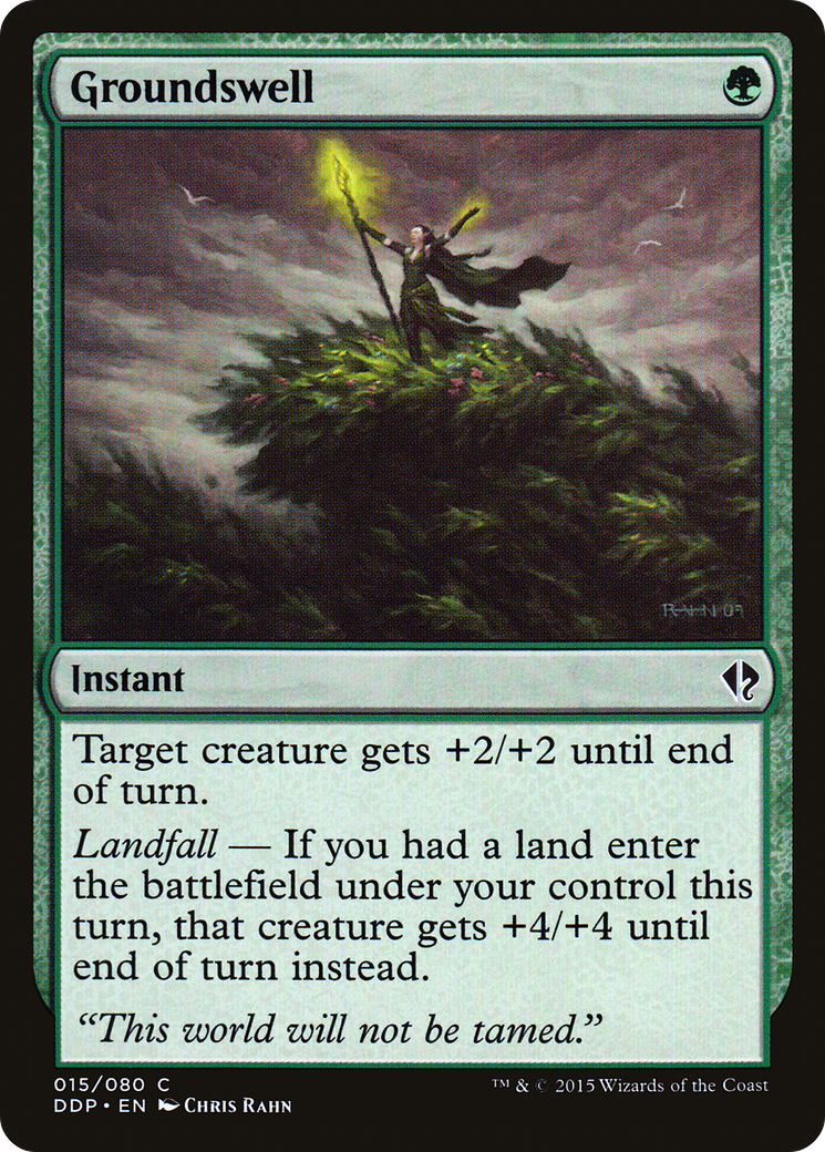 Groundswell [Duel Decks: Zendikar vs. Eldrazi]-1